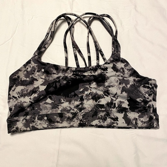 💚 Gapfit | Navy Blue Camouflage Sports Bra - Medium - Picture 1 of 5
